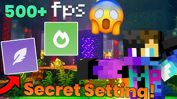 How to Get INSANE FPS in Minecraft 1.16.5 - 1.21.4 ! [Java+Pojav]