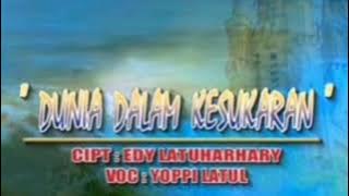 Lagu natal terbaru 2021 dunia dalam kesukaran vocalis Yoppi Latul.