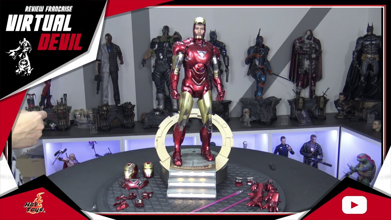 hot toys iron man mark 6 diecast