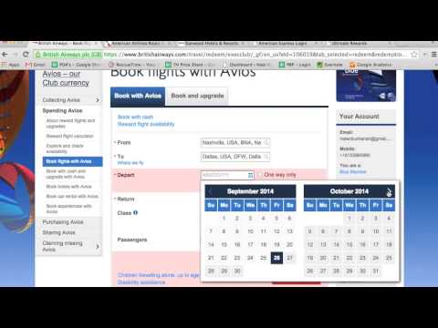 How to Book British Airways Award Flights