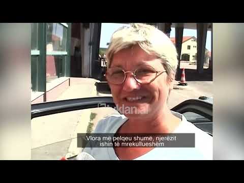 Reportazh/ Shqipëria turistike, dyndje turistësh në doganën e Qafë-Thanës - (24 Gusht 2008) @televizioniKLAN
