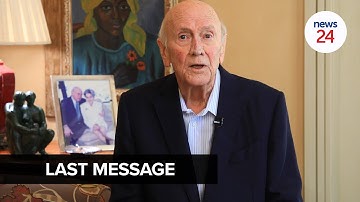 FULL SPEECH | FW de Klerk