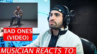 Musician Reacts to Bad Ones (Video) by Tate McRae