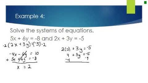 6 3 Elimination Method video
