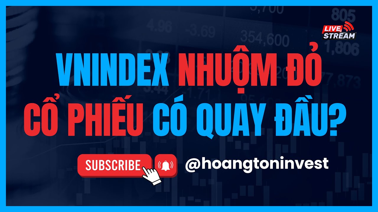 VNINDEX nhuộm đỏ, cổ phiếu có quay đầu?