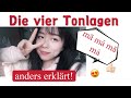 CHINESISCHE AUSSPRACHE  IST LEICHT- die VIER Tonlagen !