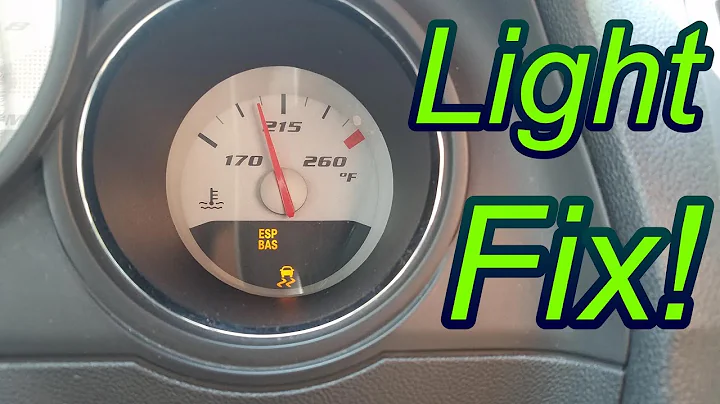Dodge Challenger Charger Chrysler ESP BAS light fix and turn off for burn outs!
