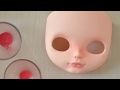 BLYTHE CUSTOM TUTORIAL - Part 4: doll make up - Julia Cabral Dolls