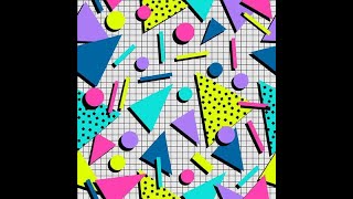 “Groove to Some Geometric Funk 😎” - Memphis Design Music Mix