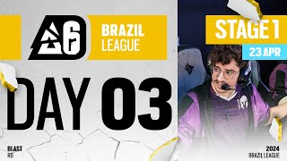 BLAST R6 | Brazil League 2024 - Stage 1 - Day 3