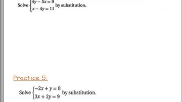 6 2 Solving Systems by Substitution