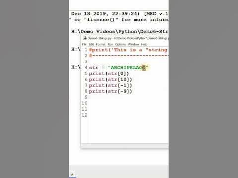 Python string access - YouTube