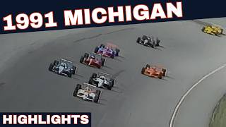 1991 CART Michigan - Race Highlights