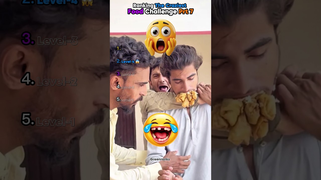 Ranking The Craziest Food Challenge Prt 7