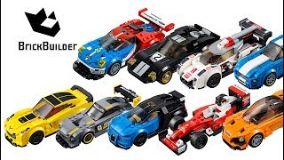 All LEGO Speed Champions Compilation  Lego Speed Build for Collectors