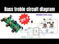 Bass treble circuit 4558 animation making