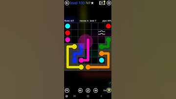 How To Solve Flow Free Bridges 7x7 Mania Pack Level 100 Board Walk Through Solution Walkthrough