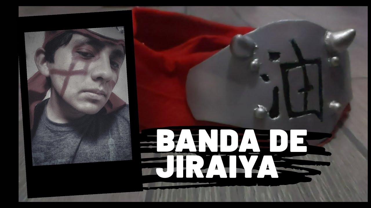 como hacer 😌DIY Banda de jiraiya 👌Naruto Shippuden😱😌👌👌
