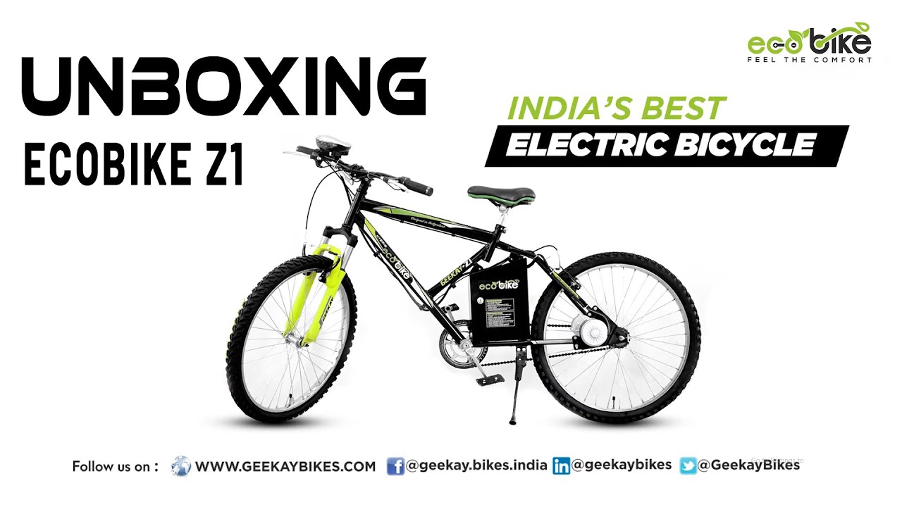Geekay bikes Electric Bicycle Unboxing www.geekaybikes