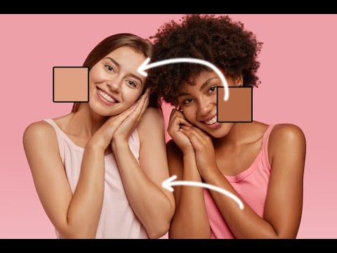 Video Chỉnh màu da tương đồng trong photoshop - youtube
