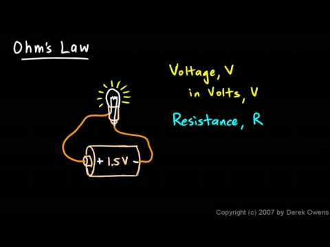 Physical Science 6.4a - Ohms Law
