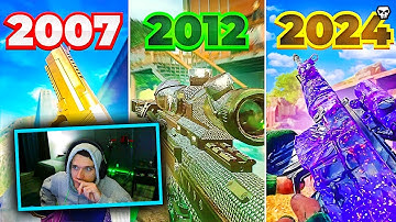 Reacting to "The ENTIRE HISTORY of MASTERY CAMOS in Call of Duty"