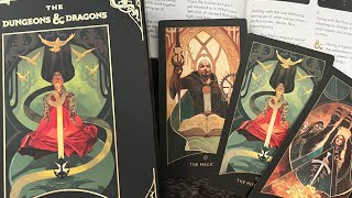 Dungeons & Dragons Tarot Deck - Flip Through : D&D, Dungeon Master, Role Playing