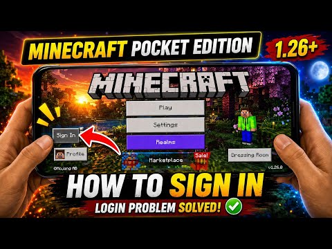 How To Sign-in Minecraft 1.26 All Problem solved 100% 2026
