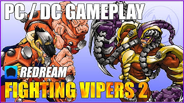Fighting Vipers 2 - PC gameplay - ReDream Emulator - 720P