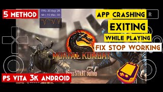 Vita3k Android Emulator - App Crashing While Playing Game Fix 5 Method