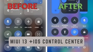 Install MIUI 13 +iOS Control Center in any Xiaomi Device 😍😍 | MIUI 13 Control Center is Best 🔥🔥