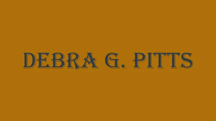 Debra G  Pitts