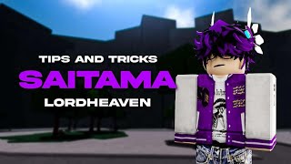 5 Tips and Tricks You Need To Know For SAITAMA | #thestrongestbattlegrounds  #roblox