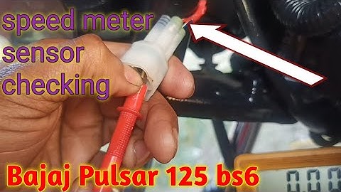 Bajaj Pulsar 125 bs6 speed metre sensor cable#mrsamar123