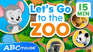 Zoo Adventure by ABCmouse 🐼🦜🐅 | 15 MINUTE FULL EPISODE | Pandas and Parrots | Preschoolers