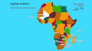 Capitals of African Countries