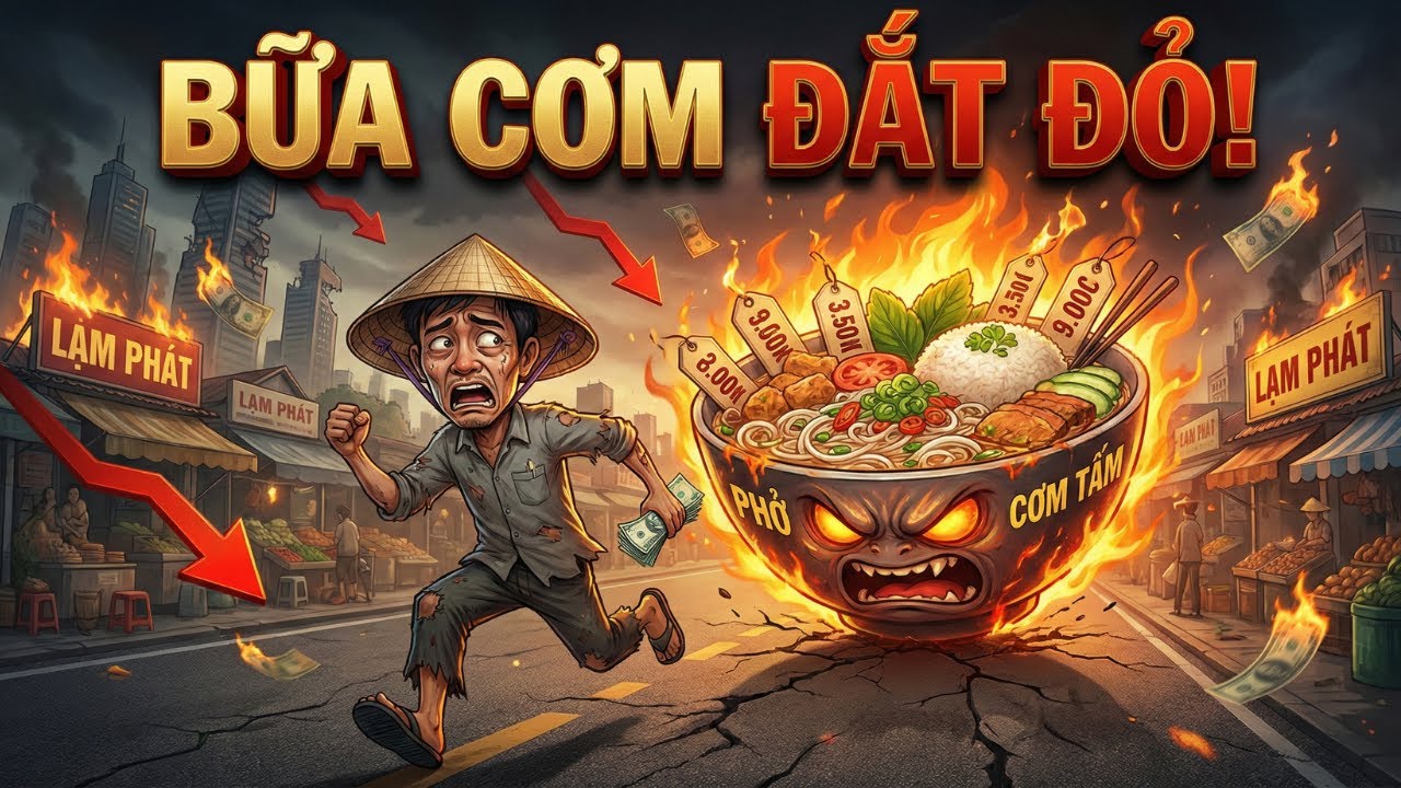 Lạm Phát 'Bữa Cơm': Khi Mức Lương Không Còn Đuổi Kịp Chi Phí Sinh Tồn