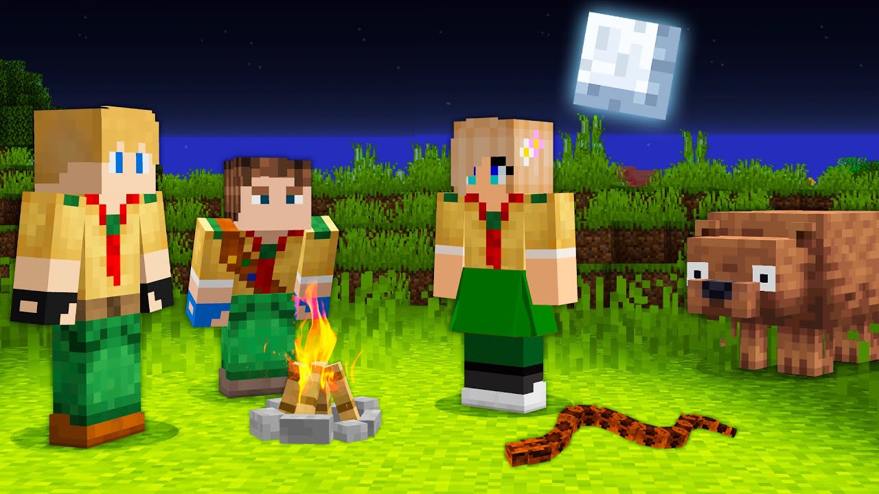 VIDA de ESCOTEIRO no Minecraft!