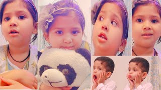 Indian Kids funny video.Cute baby girl ki funny baatein..Cute Expression  girl.. Funny video.. Vlog