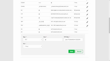 Creating a DNS TXT record