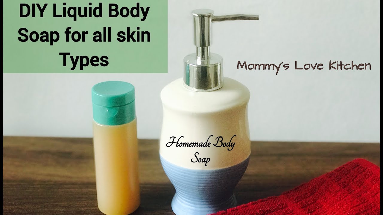 Homemade Body wash in Tamil DIY Body wash Recipe in Tamil YouTube