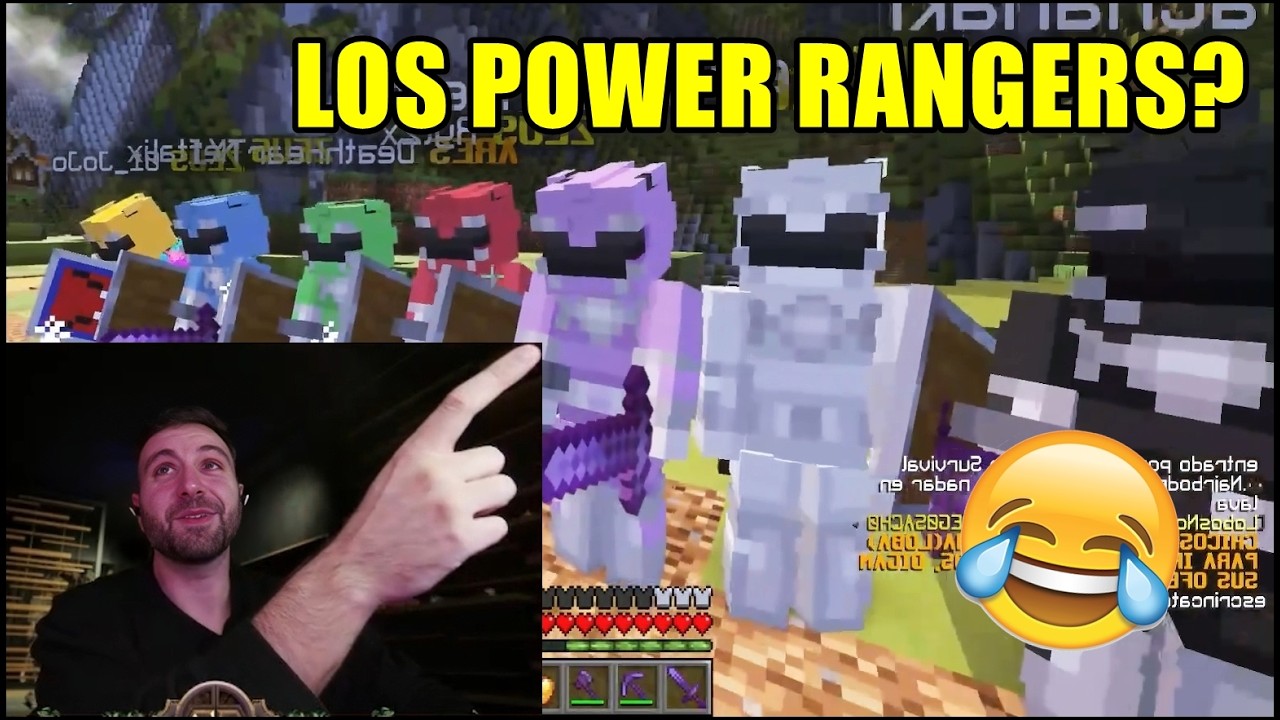 VEGETTA REACCIONA a los POWER RANGERS de ROIER 🤣😂👌 DIOSESMC