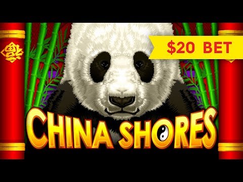 China Shores Slot - $20 Max Bet - HIGH LIMIT ACTION!