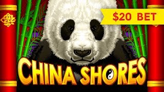 China Shores Slot - $20 Max Bet - HIGH LIMIT ACTION! screenshot 2