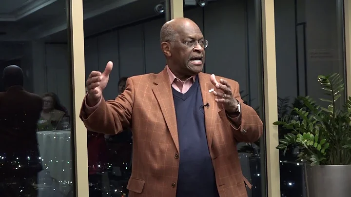 Herman Cain with Josh McKoon