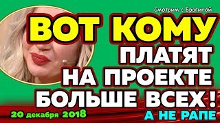 Самая большая ЗАРПЛАТА на проекте! Новости ДОМ 2, 20 декабря 2018 Самая большая ЗАРПЛАТА на проекте! Новости ДОМ 2, 20 декабря 2018