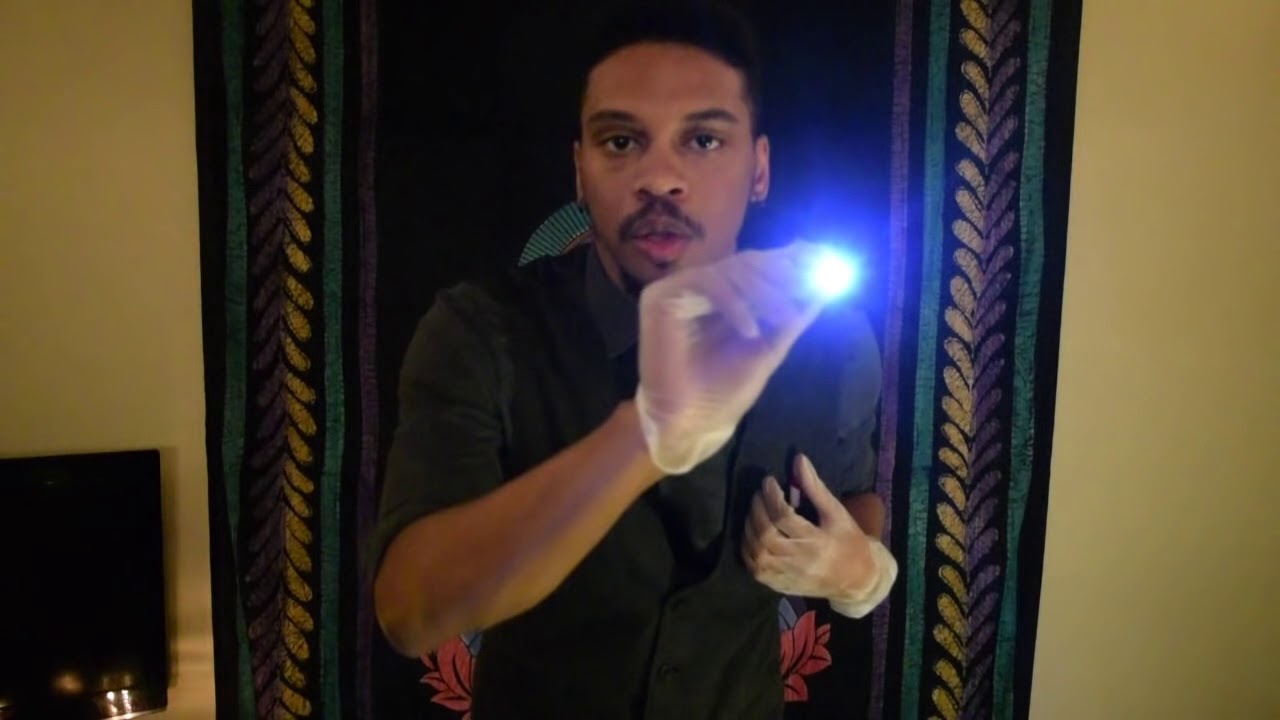 ASMR Cranial Nerve Exam (Accent)