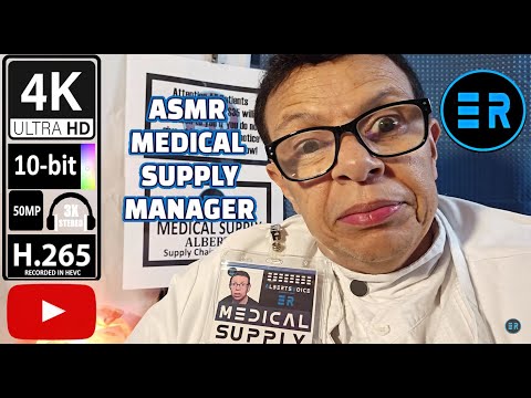 🌟ASMR  Medical Supply Manager Roleplay | Very Tingly 📋🖥️