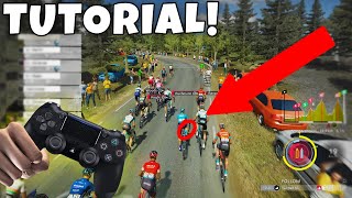 How To Play Tour de France 2021 Ps4 game Tutorial! (Tips and tricks - PS5 Gameplay) screenshot 5