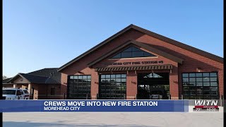 10AM: Crews move into new Morehead City fire station funded through $2 million grant